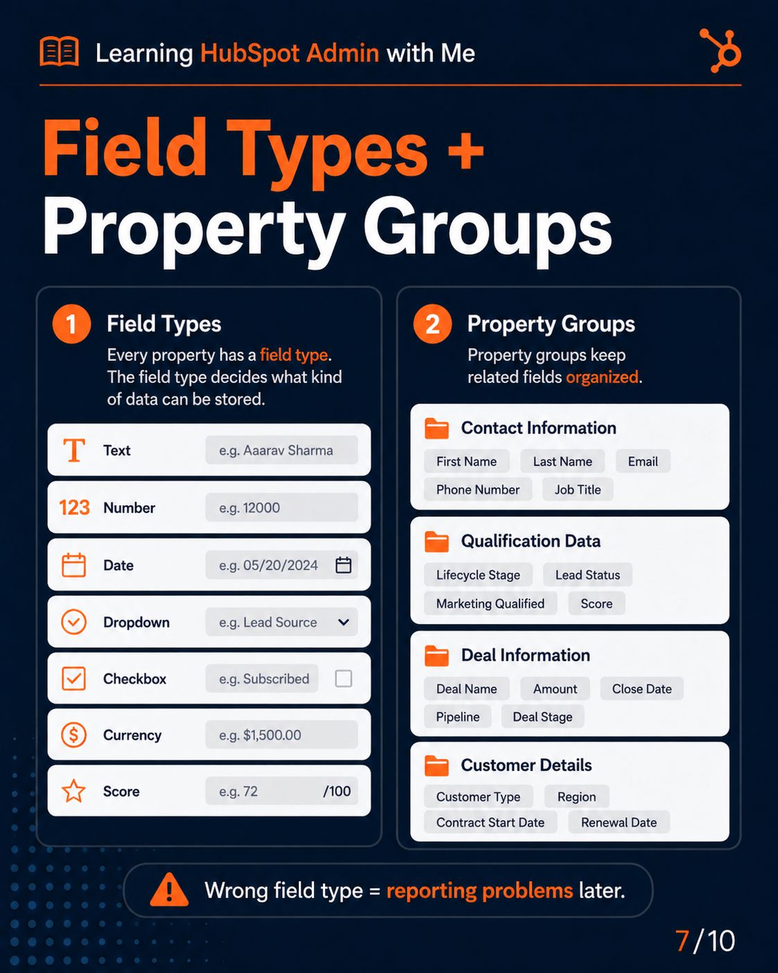 HubSpot Properties slide 5