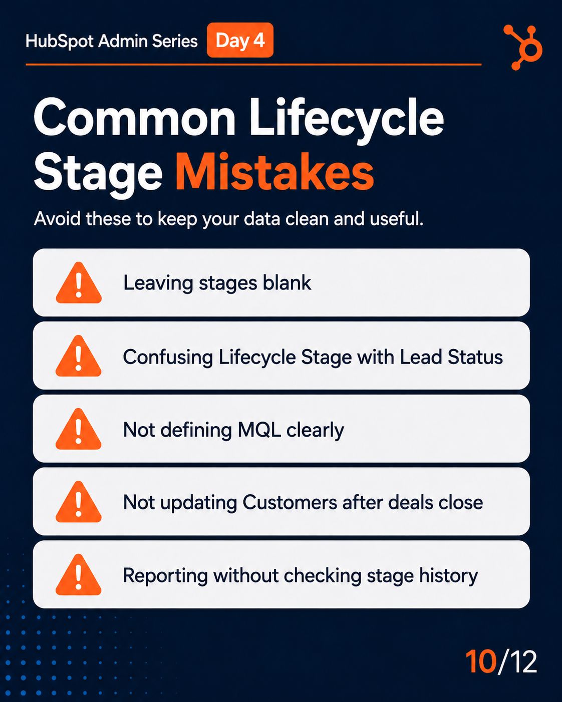 HubSpot Lifecycle Stages slide 8