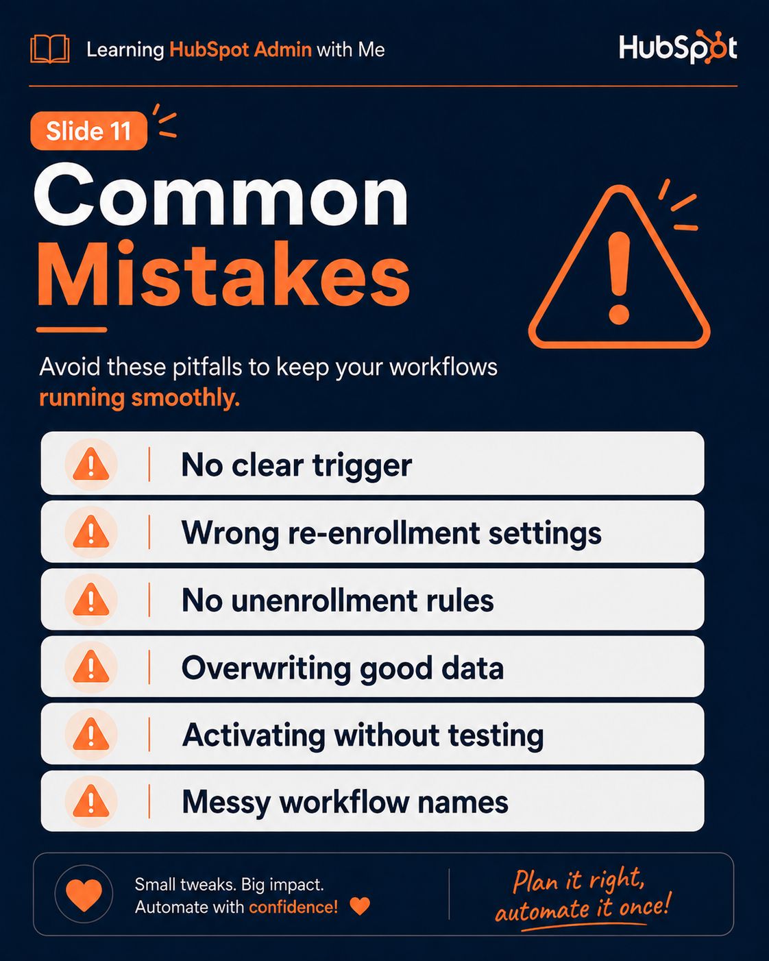 HubSpot Workflows slide 9