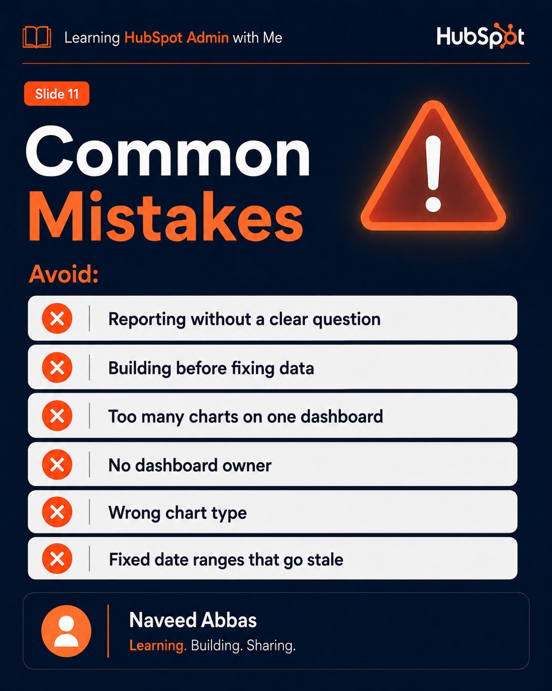 HubSpot Reports & Dashboards slide 9
